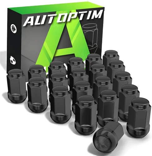 Vista 16 de AUTOPTIM Tuercas de rueda 1/2-20 – Repuesto para Ford Mustang 1964-1973/1994-2014, Edge 2006-2014, Explorer 1990-2019, Ranger 1982-2012, 20 tuercas
