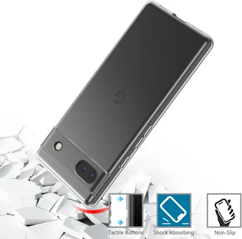 Vista 3 de Slim-Fit TPU Phone Case Compatible with Google Pixel 6a - Zodiac/Horoscope