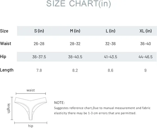 Vista 6 de Deangelmon Tangas sin costuras, para mujer, ropa interior invisible, paquete múltiple, cómodas