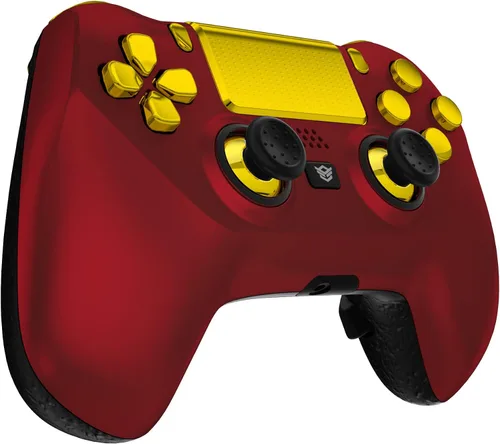 Vista 2 de HEXGAMING HEX Hyper Controller 4 Mappable Back Buttons Replaceable Thumbsticks Triggers Stop Compatible with PS4 Pro Custom Controller PC Wireless