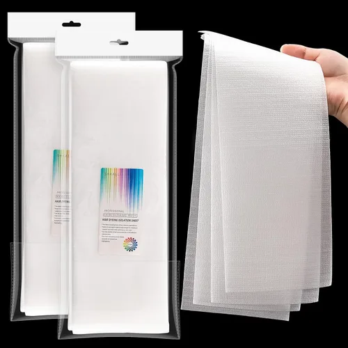 Vista 6 de Noverlife 100 unidades de papel de tinte para el cabello de gran tamaño reutilizable de espuma para el cabello