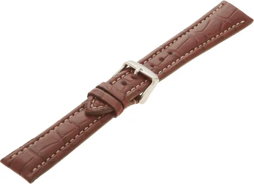 Vista 3 de Hadley-Roma Correa de reloj de cuero para hombre (modelo MS2006RA-180)