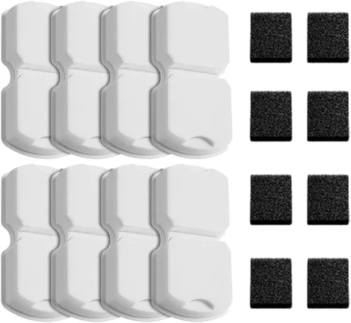 Vista 9 de Filtros de fuente de agua para gatos: 12 filtros de repuesto para fuente de gato – 3 meses de filtros de repuesto para fuentes ATMZIQXR Pet S18