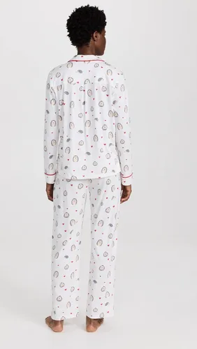 Vista 3 de PJ Salvage Conjunto de pijama Be Mine para mujer