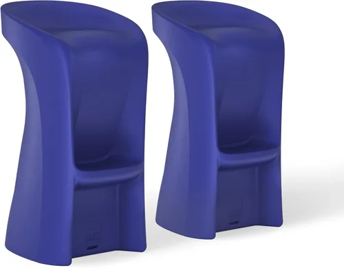 Vista 9 de Ledge Lounger Taburetes de bar para piscina, en agua, juego de 2, bajo el Nube
