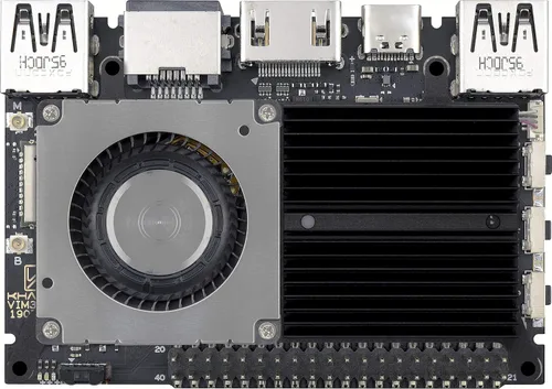 Vista 6 de Khadas Computadora de placa única, VIM3 Basic Amlogic A311D, CPU más rápida, unidad de procesamiento neuronal para PCIe conmutable A.I.y USB 3.0
