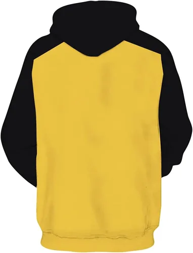 Vista 2 de Colonghsou Luffy - Sudadera con capucha de anime japonés, sudadera de manga larga para cosplay
