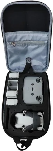 Vista 3 de Funda de transporte para DJI Mini 4 Pro, bolsa de almacenamiento, funda protectora de viaje para DJI Mini 4 Pro Fly More Combo, bolsa de hombro