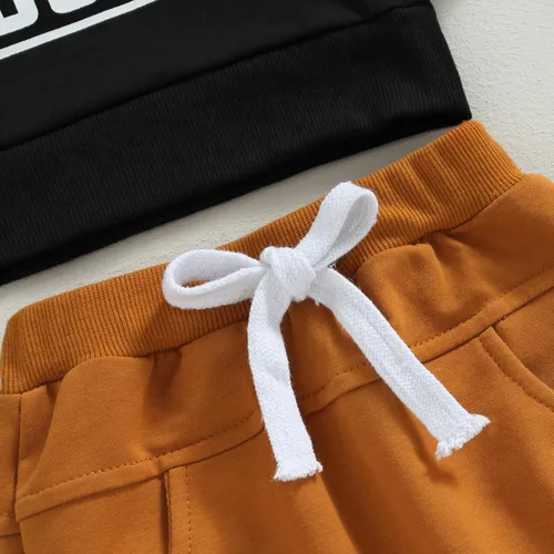 Vista 6 de Conjunto de sudadera de manga larga para bebé, ropa de otoño e invierno