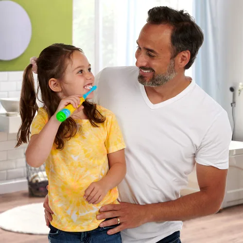 Vista 5 de BriteBrush™ - Cepillo de dientes inteligente interactivo para niños con tiburón bebé