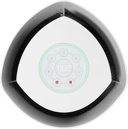 Vista 9 de GermGuardian AirSafe XL - Purificador de aire inteligente para el hogar con filtro HEPA puro, prefiltro de tela, habitaciones grandes de hasta 1680