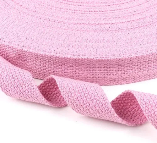 Vista 3 de Cinta de lona de algodón para Bolso, 16.4 ft, 1.260 in, Novedad Heavy Cotton Webbing (Color : Gris claro)