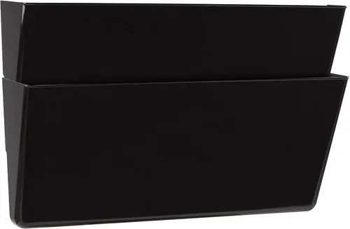 Vista 34 de Storex Archivadores de pared, tamaño legal, 16 x 10.55 x 4 pulgadas, transparentes, juego de 2 (70224A06C)