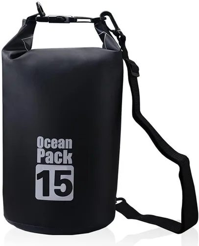 Vista 27 de Dry Sack - Mochila deportiva flotante impermeable para cuarentena de 2L/3L/5L/10L/15L/20L/30L para canotaje, kayak, senderismo, snowboard, camping