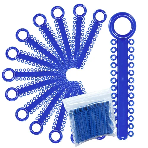 Vista 10 de 1040 Power Sticks Ligaduras Ataduras de ligadura ortodóntica O-Ties, Bandas elásticas de ligadura, Ataduras elásticas Anillos en O Bandas elásticas