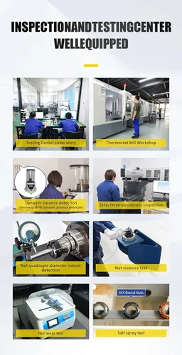 Vista 7 de ZAC 5 Uds ER8M Tuerca de mandril M10 Rosca Pinza de sujeción Tuercas de equilibrio Tuerca de metal para CNC Fresado Chuck Holder Torno