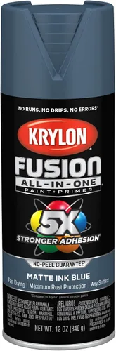 Vista 72 de Krylon Fusion - Pintura en aerosol adhesiva todo en uno para uso en interiores y exteriores, 12 onzas, vidrio de playa