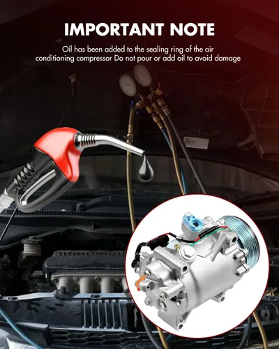 Vista 4 de Compresor de CA con embrague para Honda para CR-V 2.4L 2007-2015, para Acura para RDX 2.3L 2007-2012, para Honda para Civic 2012-2014, para Acura