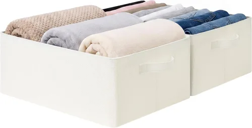 Vista 13 de GRANNY SAYS Contenedores de almacenamiento para armario, cesta de Beige