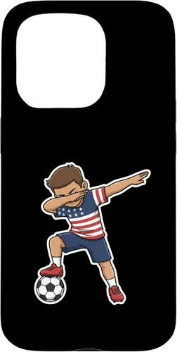 Vista 14 de Dab, Patriotic American Flag Player Case for iPhone 17