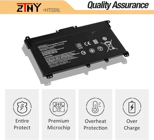 Vista 5 de HT03XL - Batería de repuesto para HP Pavilion 15-CS 15-CW 15-CU 15-DA 15-DB 15-DW 15-DY 15T-DA 15T-DB 15T-DQ 15-cu1xxx 15-cw1xxx 15-DA0XXX 15-db1xxx