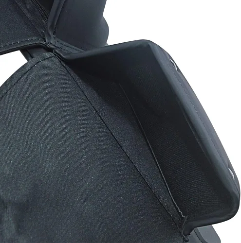 Vista 7 de Bolsas de almacenamiento para parabrisas, bolsa de carenado Batwing de tres bolsillos para Harley Touring 2014-UP, compatible con Electra Glide