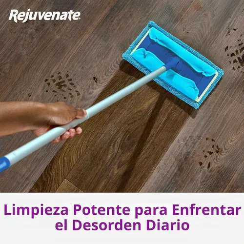 Vista 3 de Rejuvenate Almohadillas de microfibra para barredora, se adapta a