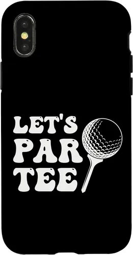 Vista 4 de iPhone 15 Let's Par Product Golf Lover Funny Golfing present Product Case