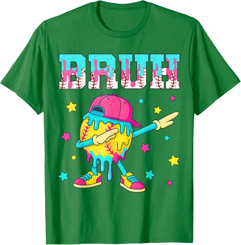 Vista 60 de Baseball Life Style 101 Apparel Youth Drip Baseball Boys Kid Camiseta