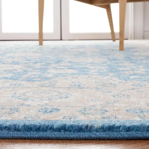 Vista 26 de Safavieh Sofia Collection SOF330B, tapete clásico color gris claro y beige, Polipropileno