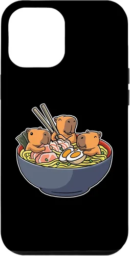 Vista 26 de Capybara Eating Ramen Funda para iPhone 17