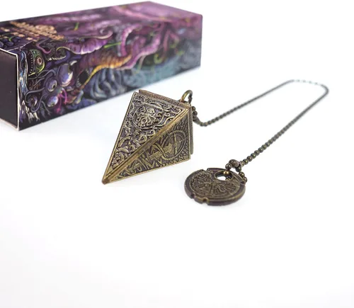 Vista 5 de Cthulhu - Juego de misterio de pulpo, fantasía mítica, cartas de tarot, cartas coleccionables de adivinación, barajas para fiesta mágica, tarjetas
