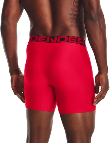 Vista 2 de Under Armour Tech - Ropa interior Boxerjock para hombre (6pulgadas), paquete con 2