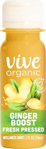Vista 16 de Vive Organic Immunity Boost Cayena, shot de jengibre y cúrcuma (botella de 2 onzas)