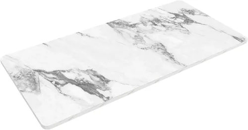 Vista 8 de FLEXISPOT Mesa de Escritorio de una pieza de 102 x 61 cm, escritorio de altura ajustable de 1 pulgada, mesa rectangular de escritorio de 42 cm