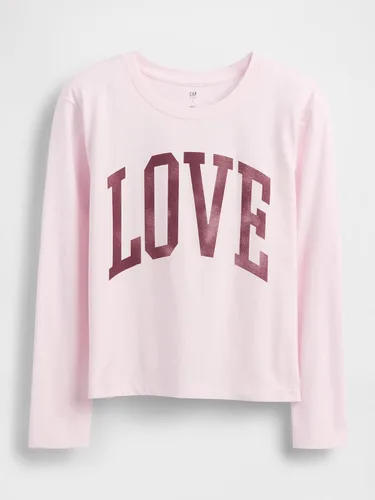 Vista 15 de GAP Camiseta estampada de manga larga para niña