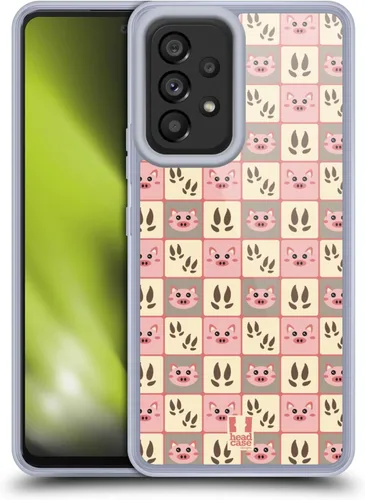 Vista 13 de Head Case Designs Bear Animal Board Patterns Gel Case [Military Grade Protection] Compatible with Samsung Galaxy A53 5G (2022)
