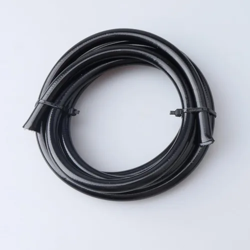 Vista 3 de AC PERFORMANCE -3 AN Manguera de teflón PTFE de acero inoxidable trenzada cubierta de PVC negro para freno, dirección asistida, nitro, combustible e