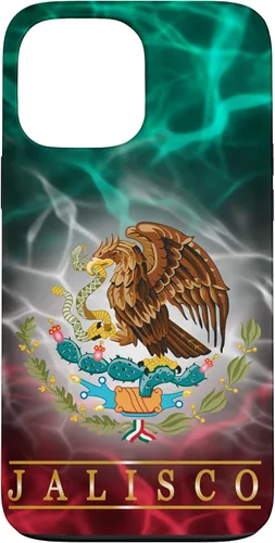 Vista 24 de Jalisco - Funda para iPhone 17, diseño de bandera de México