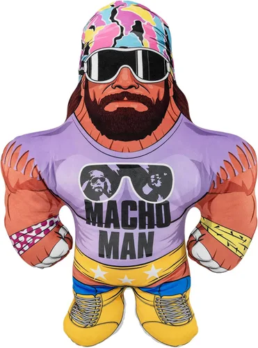 Vista 21 de Bleacher Creatures WWE Hulk Hogan 24" Bleacher Buddy - Muñeco de Peluche Suave