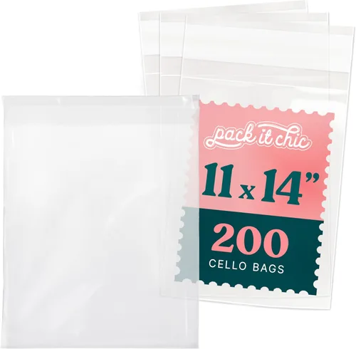 Vista 15 de Bolsa de celofán, 200 unidades (Manualidades y artesanía)