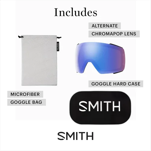 Vista 9 de SMITH Optics I/O MAG - Gafas intercambiables unisex para nieve e invierno