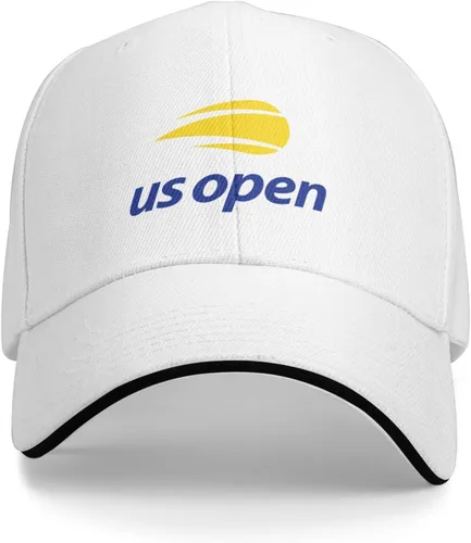 Vista 2 de US Open Tennis 2023 Sandwich Cap Unisex Gorra de béisbol clásica unisex ajustable Casquette Dad Hat