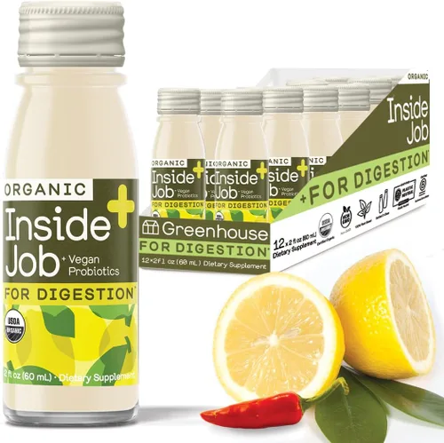 Vista 8 de Jugo de invernadero orgánico Farma-C+ Wellness Shots Vitamina C Inmune Shot prensado en frío con naranja, cereza de acerola, bayas de espino