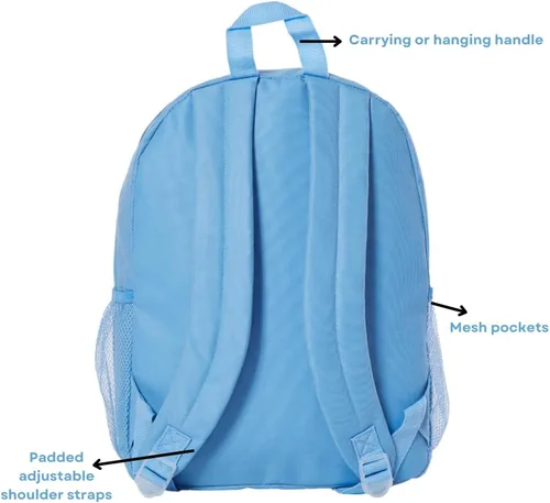 Vista 5 de Fast Forward Juego de mochila para niños, 16 pulgadas con bolsa de almuerzo y botella de agua