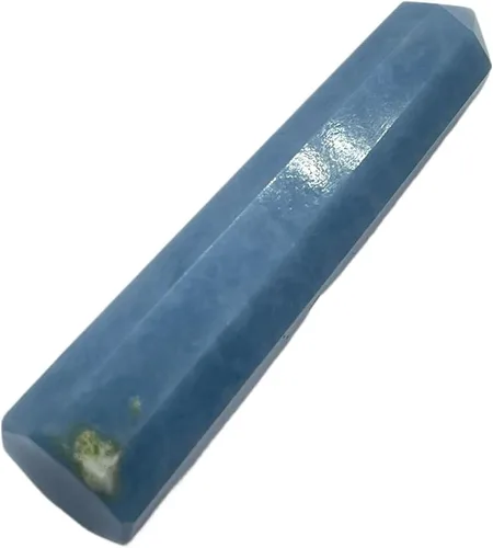 Vista 13 de WholesaleGemShop - Torre de obelisco de piedras preciosas de 3 pulgadas, faceta gigante, cristal de roca de Aura Rock Natural pulido Earth Wand