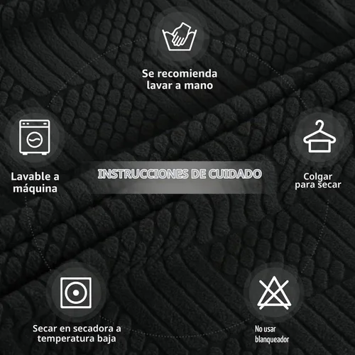 Vista 7 de Easy-Going - Fundas impermeables para cojines de sofá y sofás, funda de asiento de sofá de jacquard elástico de repuesto para perros, mascotas
