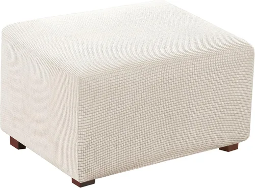 Vista 27 de Flamingo P Funda otomana elástica cuadrada, protector de muebles, protector de muebles plegable, protector de muebles, funda suave con parte