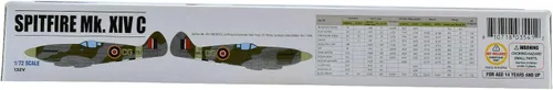Vista 5 de Premium Hobbies Spitfire Mk. XIV C 1:72 Kit de avión modelo de plástico 132V
