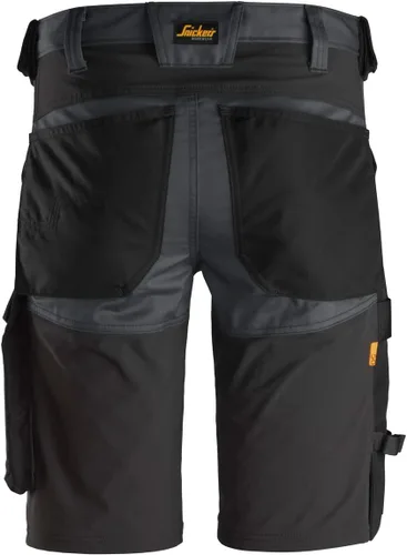 Vista 2 de Snickers Workwear AllroundWork 6143 - Pantalones cortos de trabajo elásticos de 11 pulgadas